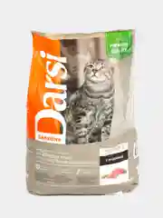 DARSI, Сухой корм для кошек, Sensitive, Индейка, 10 кг