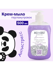 Адажио крем-мыло перламутровое, 500 мл, "Белая акация"