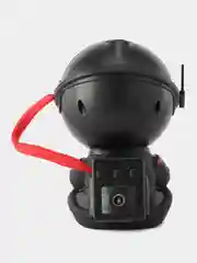 Черный ночник Звездное небо, лазерный проектор, "Космонавт", LED, звездное небо, 8 режимов