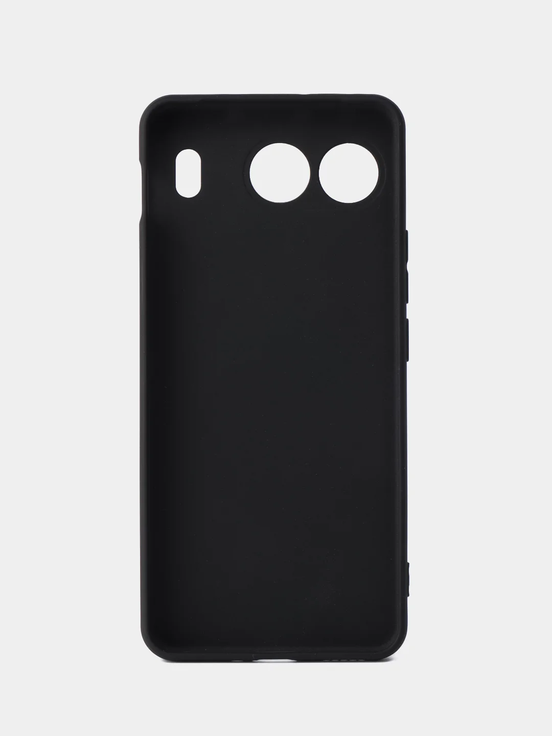 Черный чехол для OnePlus Nord 4 силиконовый BROSCORP матовый/ прозрачный с бортиком защитой камер