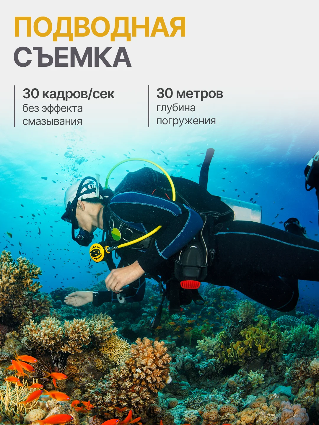 Экшн камера 4k водонепроницаемая / Экшен камера Easy