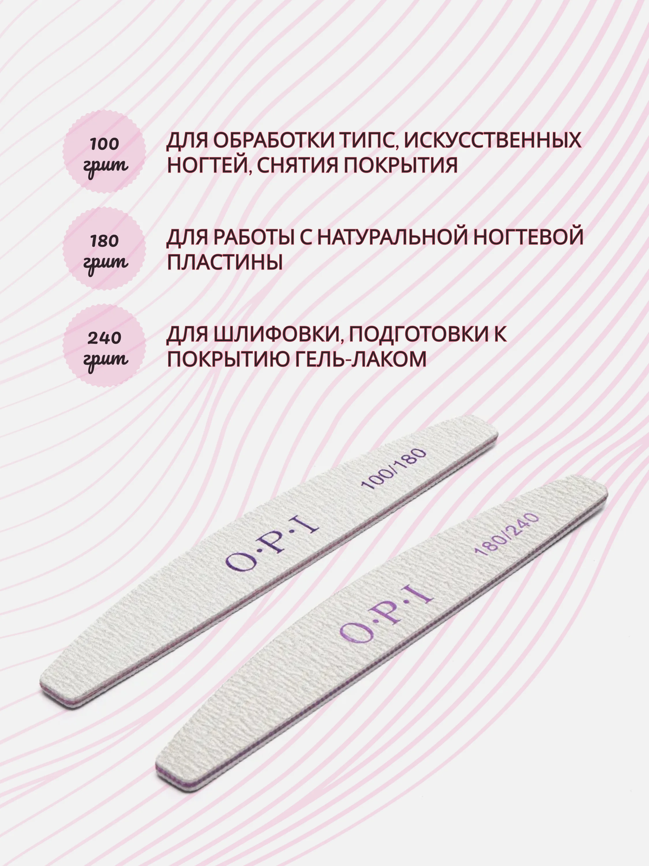 Пилка для ногтей OPI