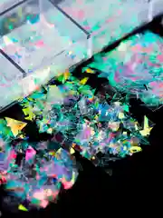 Голубой объемные фигурки для дизайна ногтей 3d / Микс для маникюра и педикюра