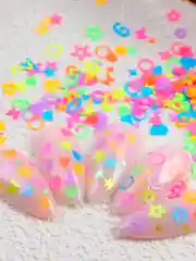 Горчичный объемные фигурки для дизайна ногтей 3d / Микс для маникюра и педикюра
