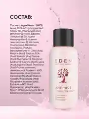 Тоник для лица увлажняющий, антивозрастной c аргирелином EDEN Anti-age 30 мл