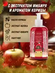 EDEN "Winter mood" Жидкое мыло для рук с экстрактами яблока, имбиря и эфирным маслом корицы, 245 мл