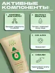Eden Avocado флюид для лица увлажняющий SPF20 c экстрактом авокадо АНА-кислотами, 50 мл
