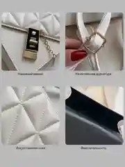 Белый сумка женская, кросс боди, сумка через плечо женская