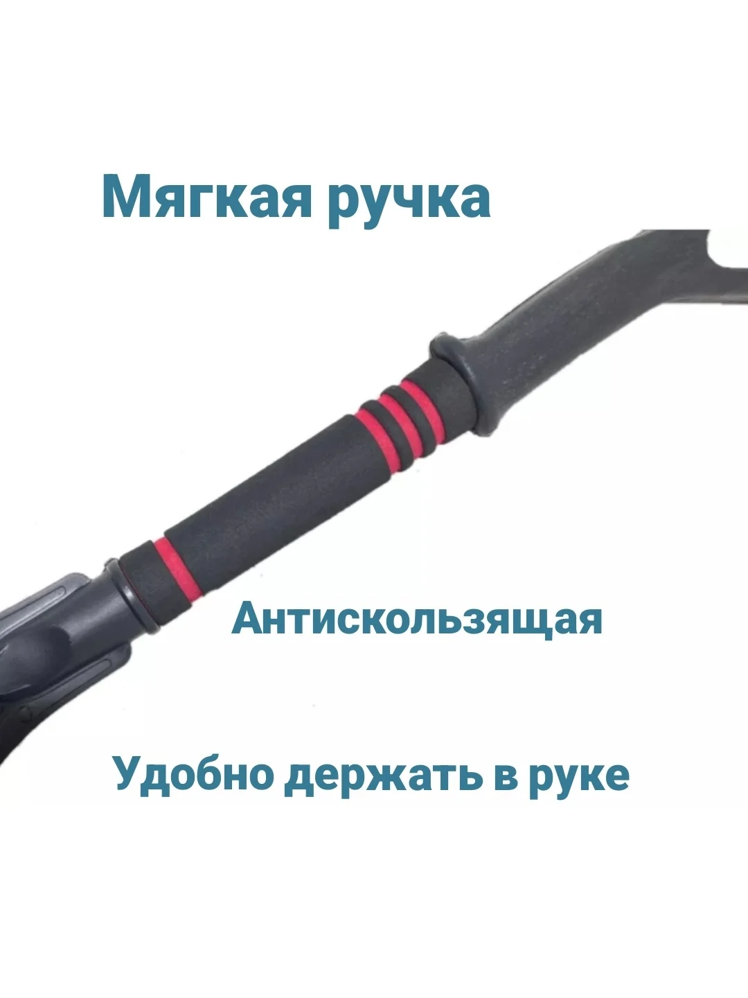 Щетка автомобильная со съемным скребком от льда и снега, 61 см