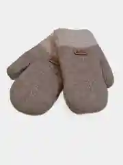 Карамельный варежки детские зимние, утепленные для девочек с подкладом
