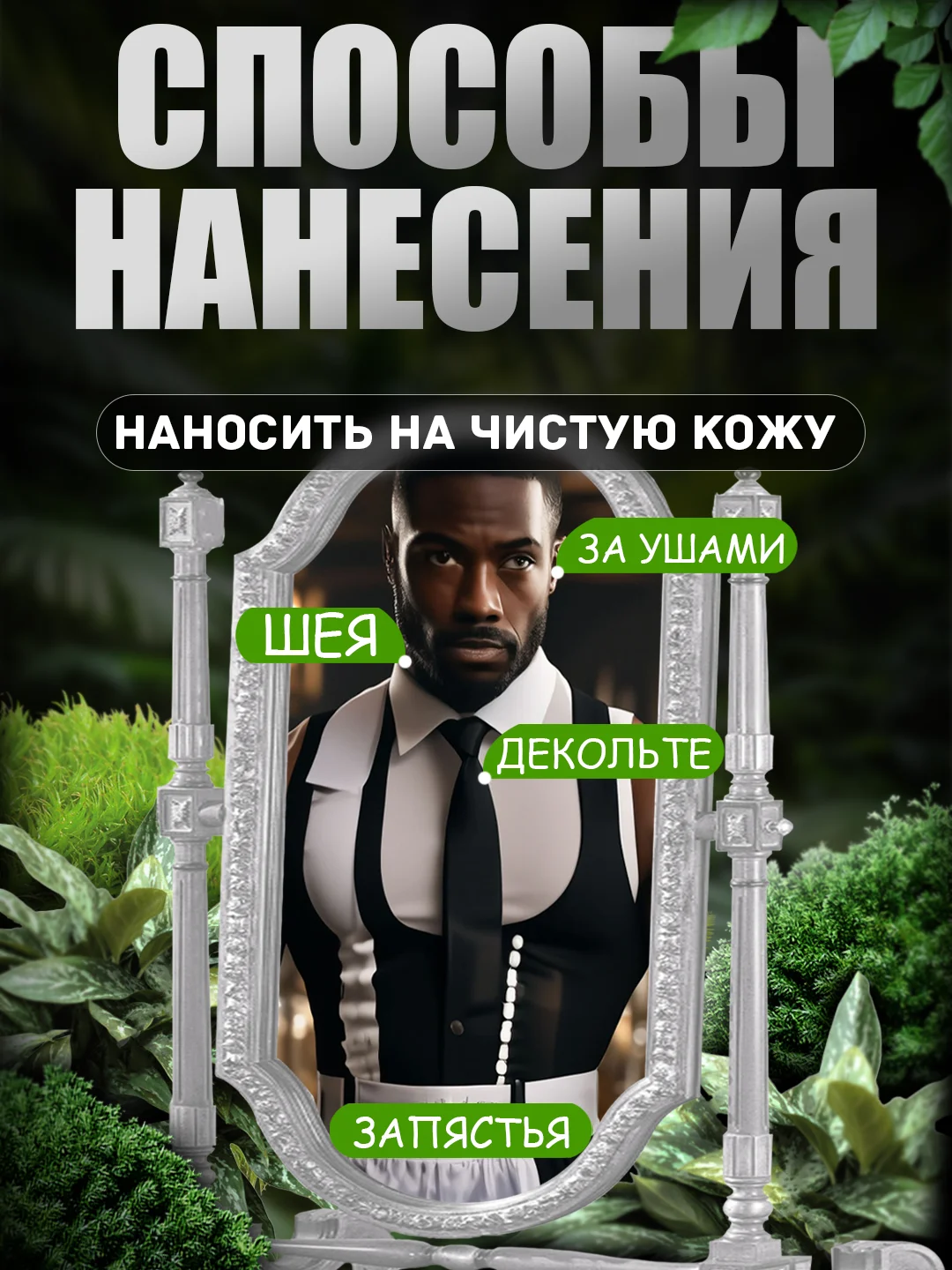 Черный духи по мотивам, 10 мл