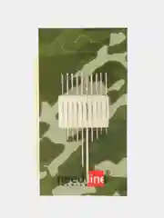 Иглы швейные ручные, набор "Военный" 10 штук