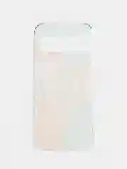 Светло-оранжевый силиконовый чехол на Google Pixel 9 / Гугл Пиксель 9 прозрачный, с рисунком, защита камеры