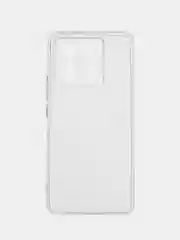 Прозрачный силиконовый чехол на Xiaomi 14T / Сяоми 14T прозрачный, с принтом, защита камеры