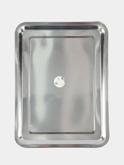 Поднос нержавеющий Катунь AST-002-ПВ-40 Astell 40x30см, h-2см