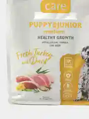 BRIT CARE, Сухой корм с инд, уткой д/щенк.ср.пор."Dog Puppy&Junior M Healthy Growth", 3 кг