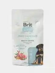 BRIT CARE, Сухой корм с инд и ягн д/щенк.кр.пор."Dog Puppy&Junior L Healthy Growth" 1.5 кг