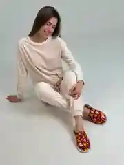 Тапочки домашние женские Новый год/Подарок на новый год