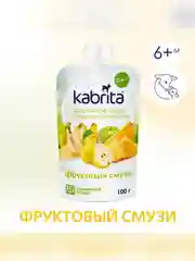 Kabrita® Фруктовое пюре с козьими сливками "Фруктовый Смузи", 100 г