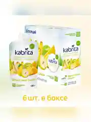 Kabrita® Фруктовое пюре с козьими сливками "Фруктовый Смузи", 100 г