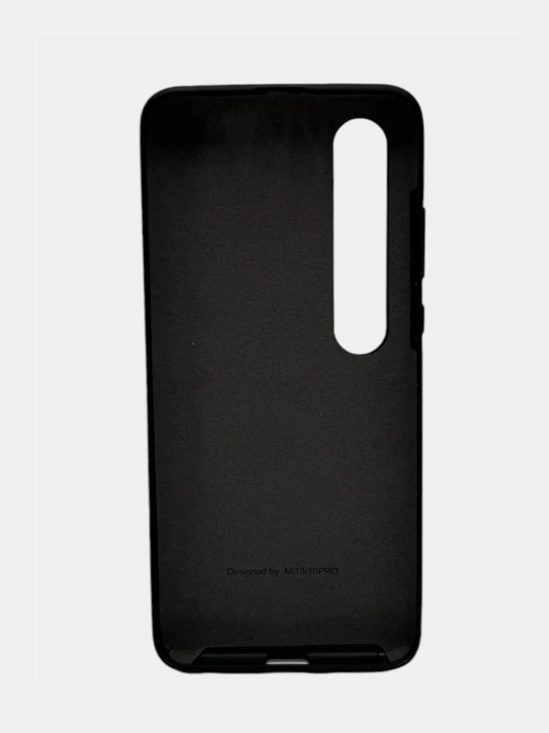 Черный чехол Soft-Touch для Xiaomi Mi 10 / 10 Pro