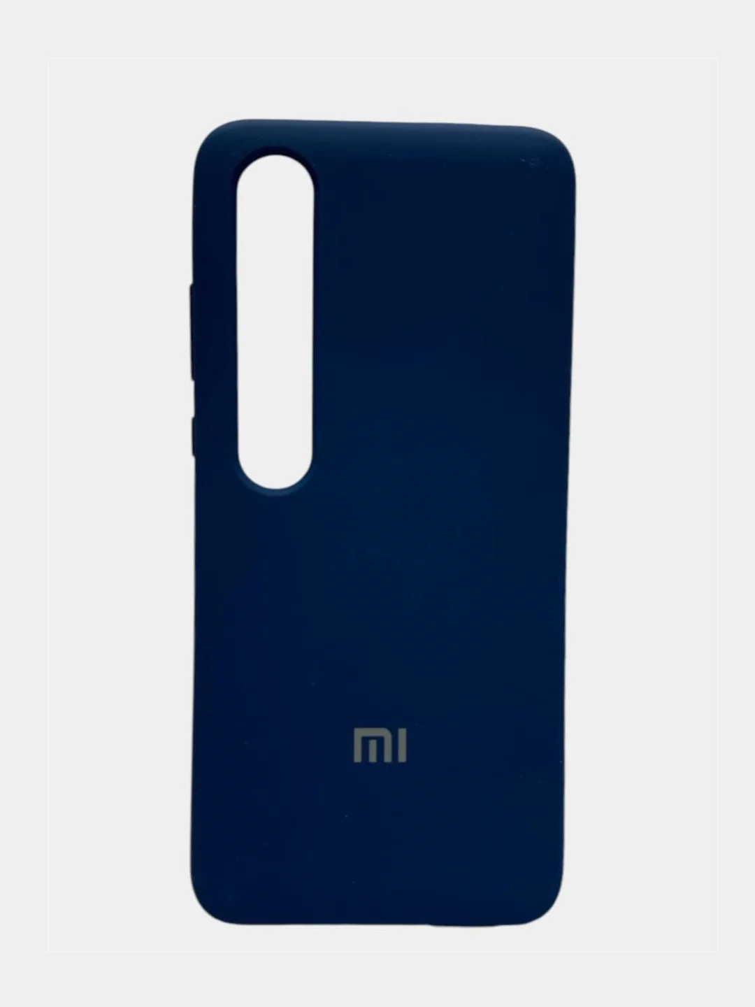 Синий чехол Soft-Touch для Xiaomi Mi 10 / 10 Pro