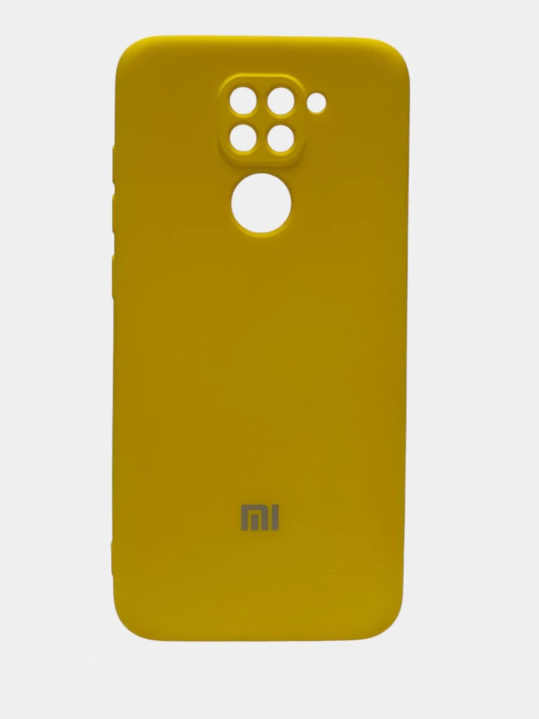 Желтый чехол для Xiaomi Note 9/ 10x