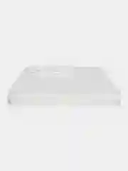 Розовый силиконовый чехол на Xiaomi 14T / Сяоми 14T прозрачный, с принтом, защита камеры