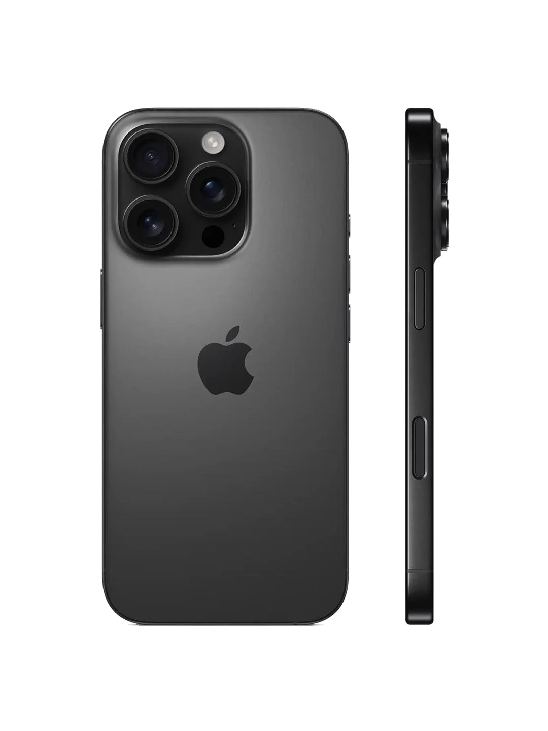 Черный смартфон Apple iPhone 16 Pro 128Gb, титановый черный