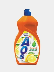 Средство для мытья посуды AOS Лимон, 1300 г