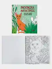 Набор детских раскрасок антистресс Prof-Press My Art, 691085, 200х230 мм, 2 шт, 48 страниц