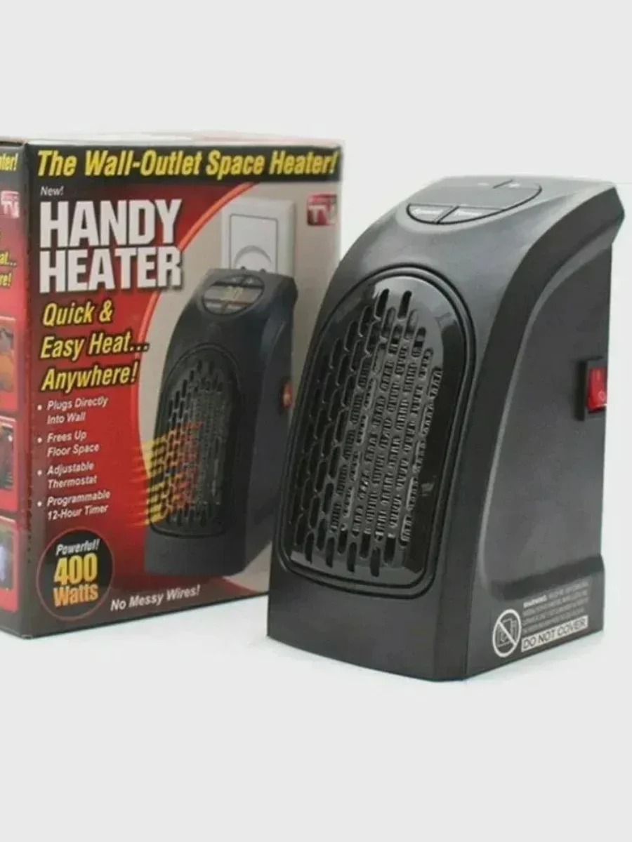 Портативный мини обогреватель/конвектор Handy Heater 400Вт Температурный режим: 15-32С