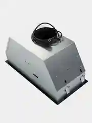 Белый вытяжка кухонная встраиваемая Schaub Lorenz SLD EY6217, черное стекло