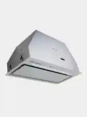 Черный вытяжка кухонная встраиваемая Schaub Lorenz SLD EL6217, белое стекло