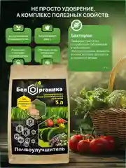 Био органический универсальный, многофункциональный, почвоулучшитель Бел Органика. 5 Л