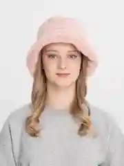 Теплая меховая панама, зимняя панама женская, теплая шапка