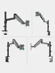 Кронштейн для монитора 13"-34" ONKRON G70 настольный, до 8 кг, чёрный