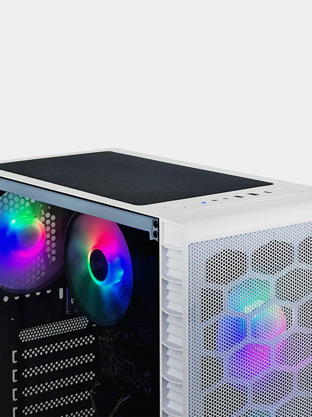 Белый системный блок Robotcomp Аллигатор 2.0 V2 White