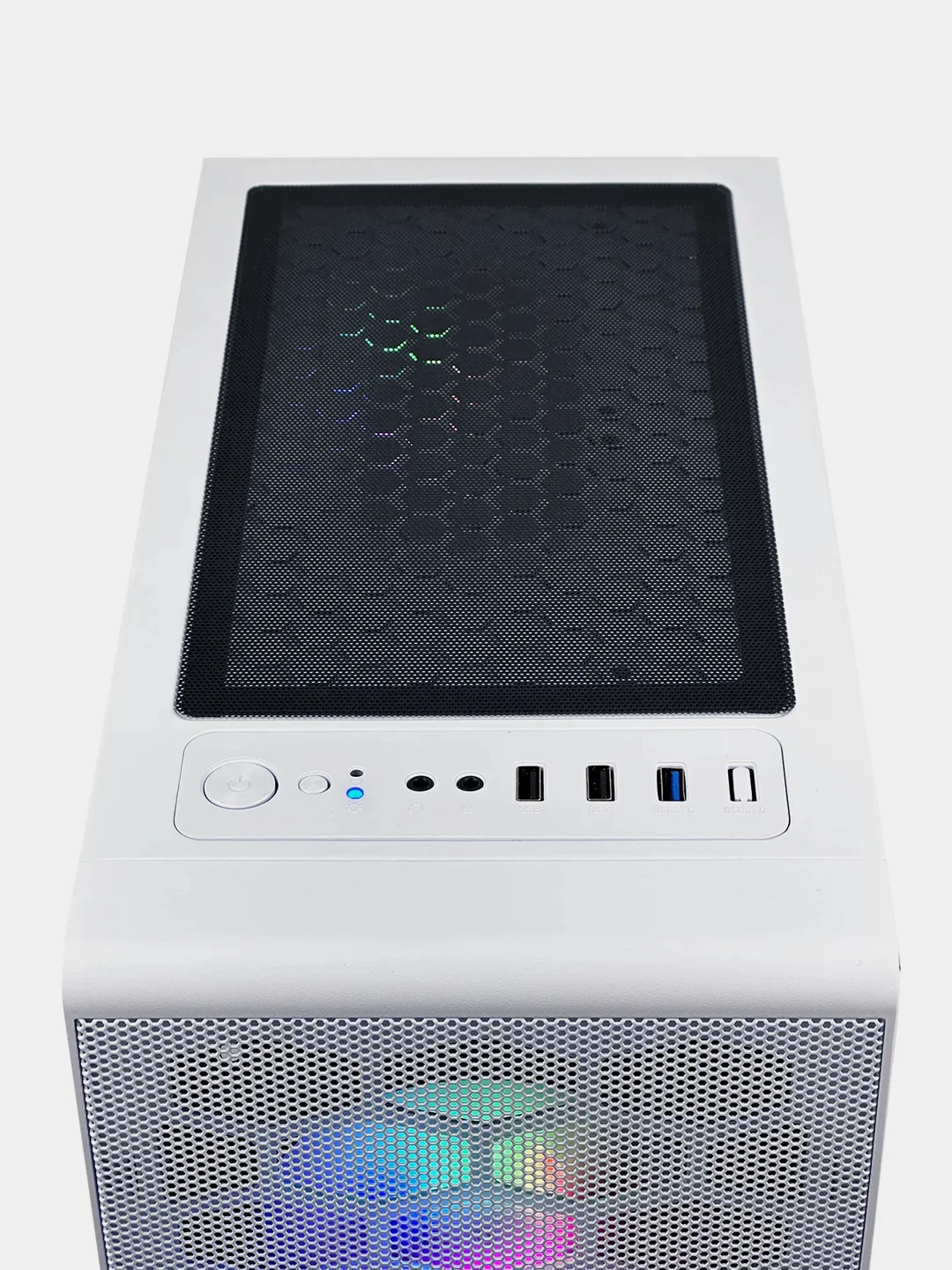 Белый системный блок Robotcomp Аллигатор 2.0 V2 White