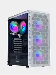 Белый системный блок Robotcomp Аллигатор 2.0 V2 White