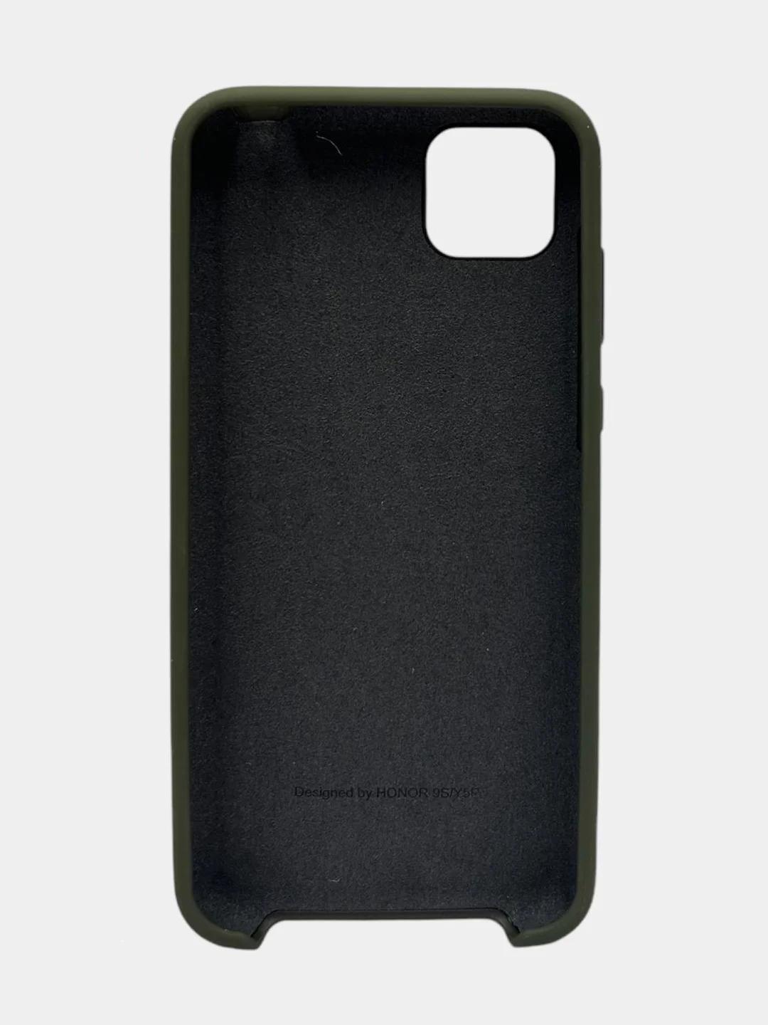 Зелёный хаки защитный силиконовый чехол Silicone Cover HONOR 9S/HUAWEI Y5P