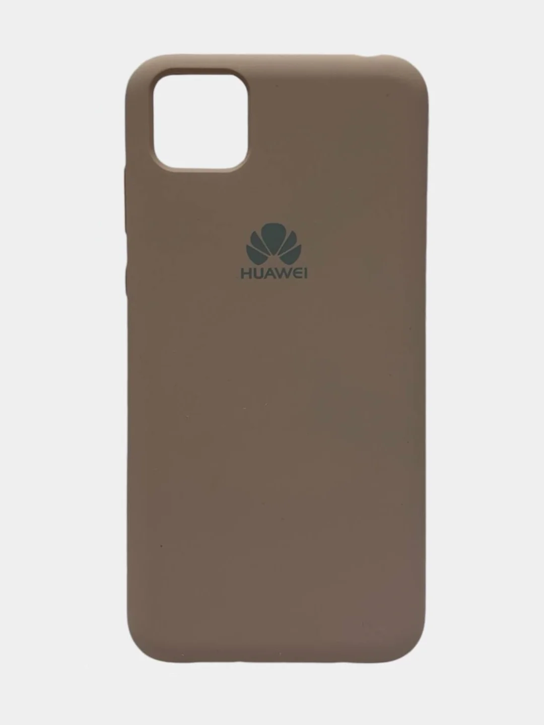 Бежевый защитный силиконовый чехол Silicone Cover HONOR 9S/HUAWEI Y5P
