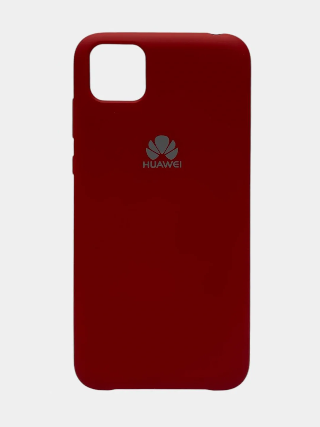 Багровый защитный силиконовый чехол Silicone Cover HONOR 9S/HUAWEI Y5P