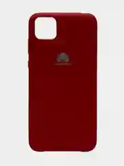 Багровый защитный силиконовый чехол Silicone Cover HONOR 9S/HUAWEI Y5P