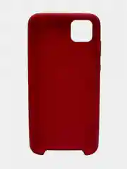 Багровый защитный силиконовый чехол Silicone Cover HONOR 9S/HUAWEI Y5P