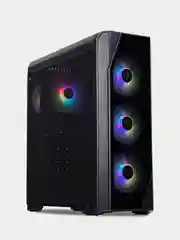 Черный системный блок игровой Robotcomp M-16 3.0 V3