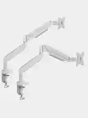 Белый кронштейн для монитора 13"-32" ONKRON G100 настольный, до 9 кг