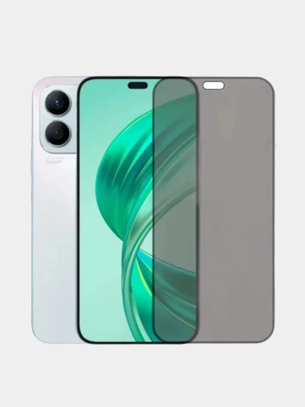 Защитное стекло антишпион для Honor x8b / Honor 200 lite