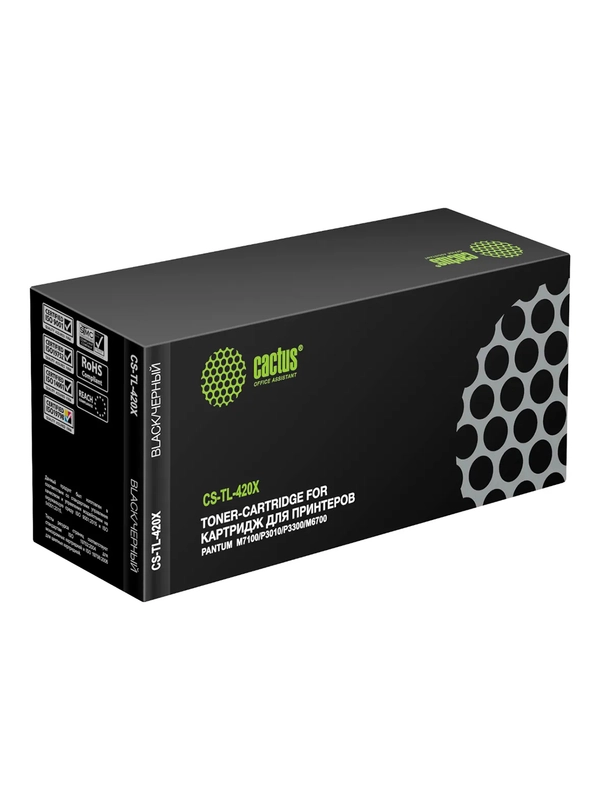Картридж лазерный Cactus CS-TL-420X TL-420X/TL-420XP черный (6000стр.) для Pantum
