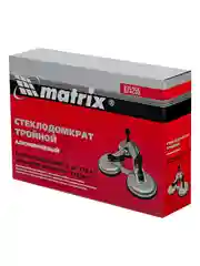 Стеклодомкрат алюминиевый тройной, MATRIX, 875255